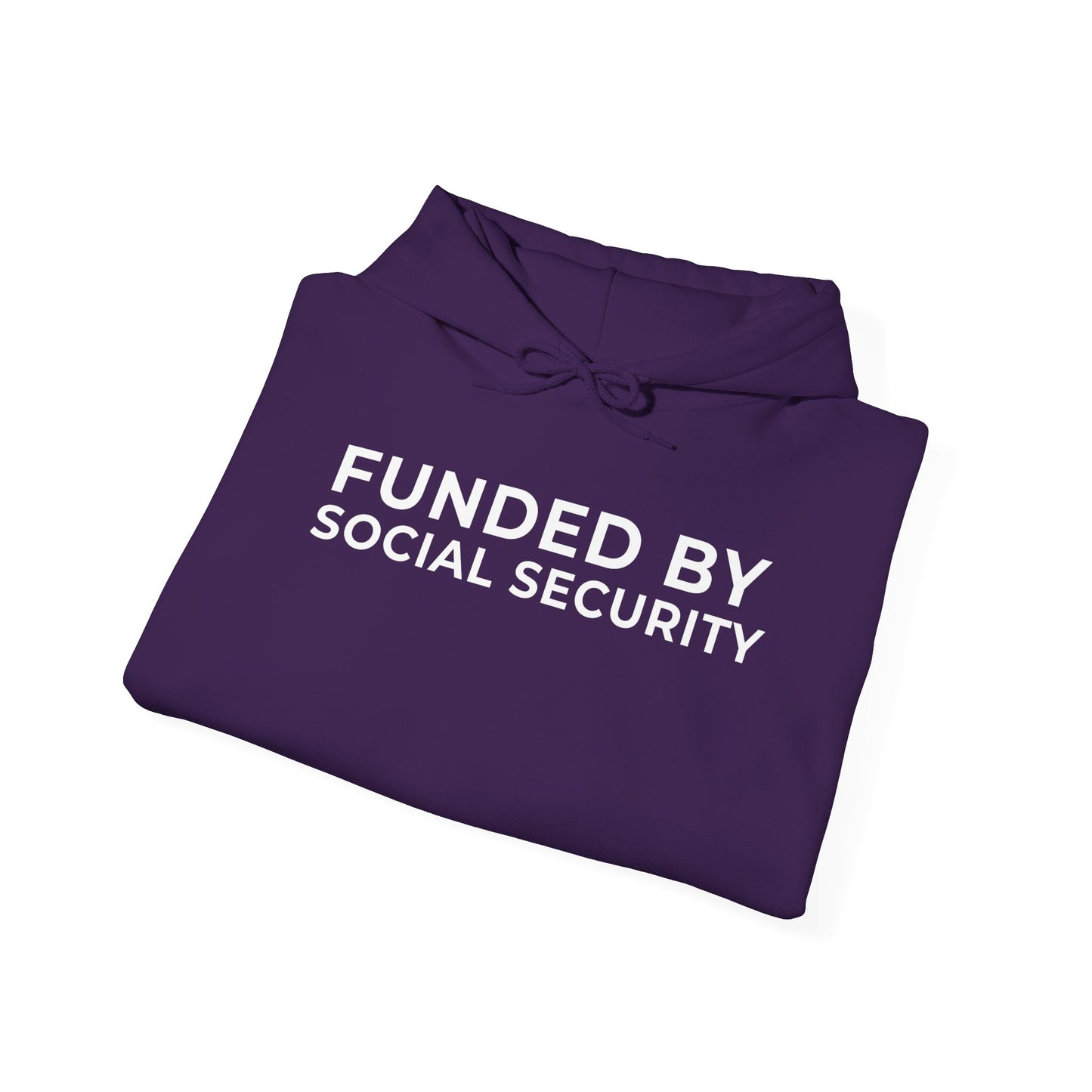 Funded by Social Security Unisex Hoodie
