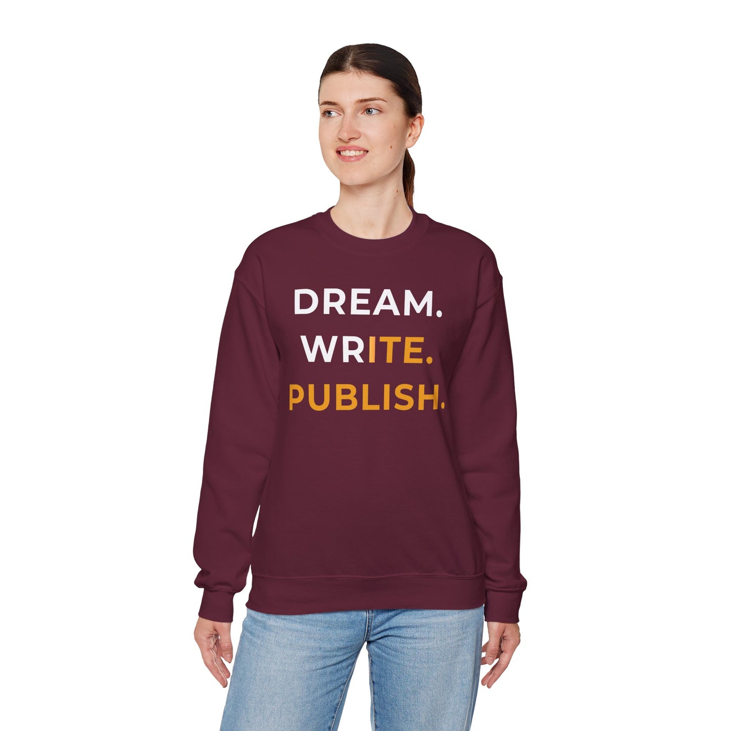 Dream Write Publish Unisex Crewneck Sweatshirt