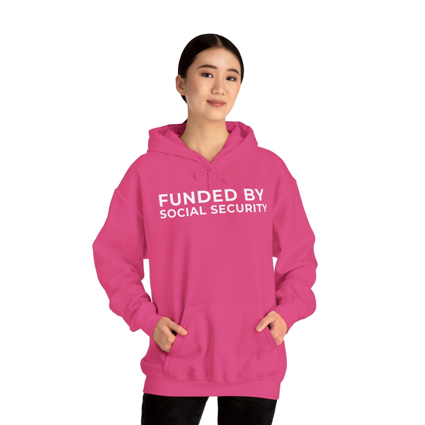 Funded by Social Security Unisex Hoodie