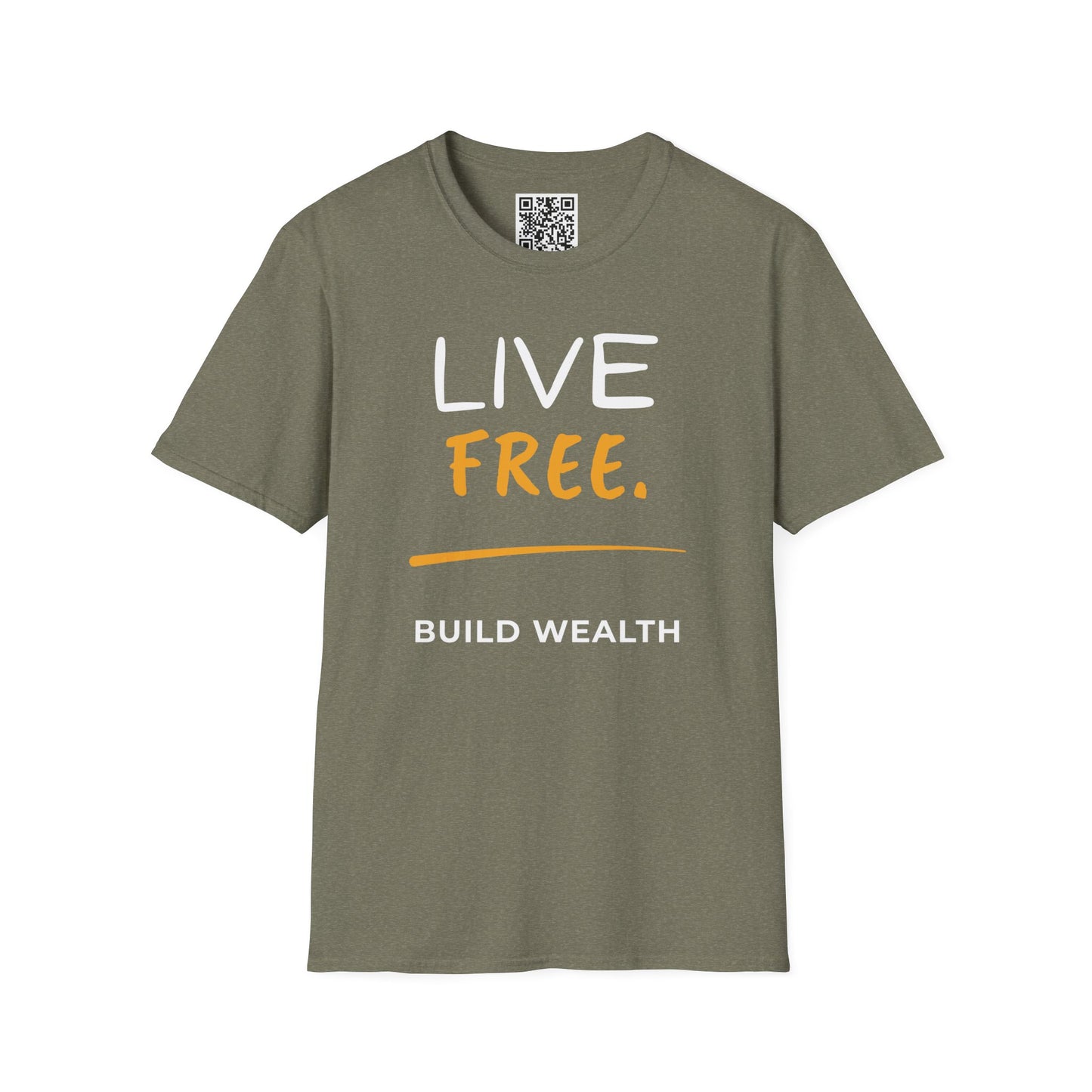 Live Free Build Wealth Unisex T-Shirt