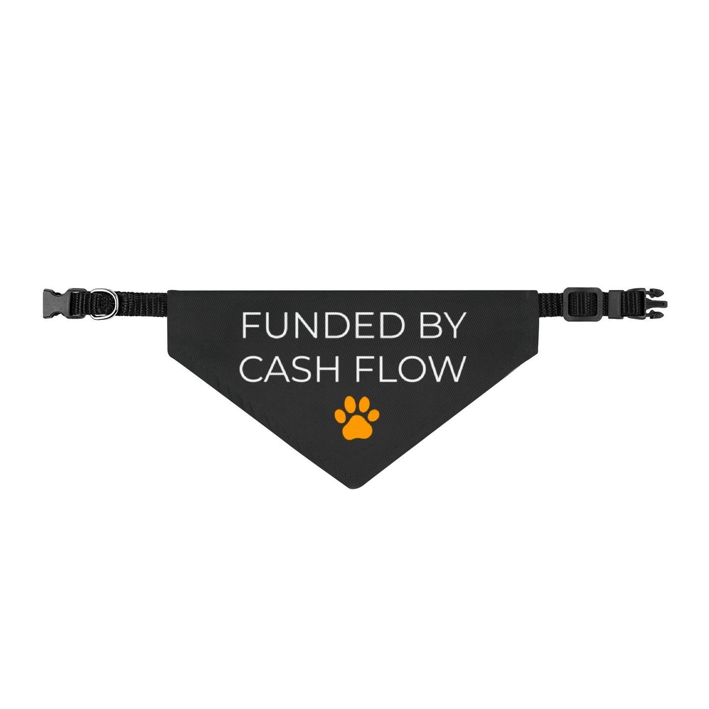Funded by Cash Flow Clip-on Pet Bandana