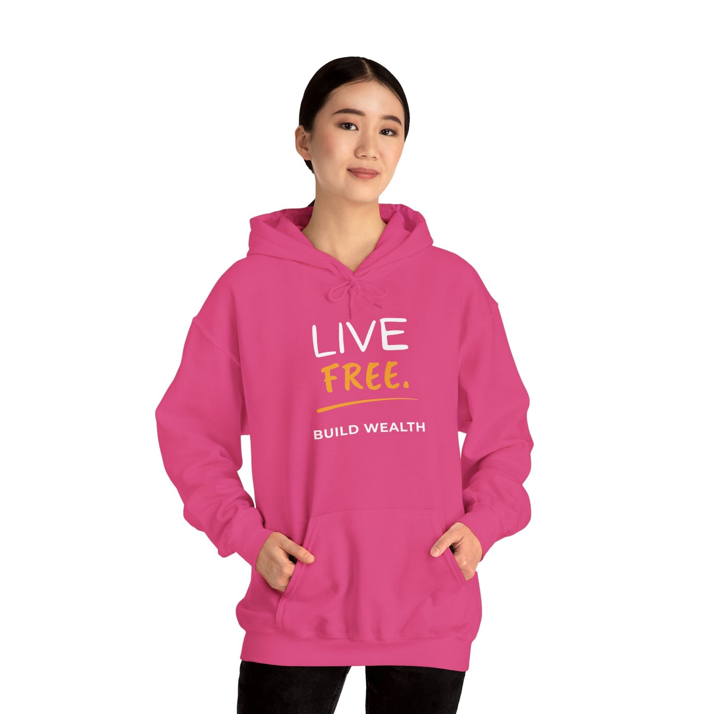 Live Free Build Wealth Unisex Hoodie