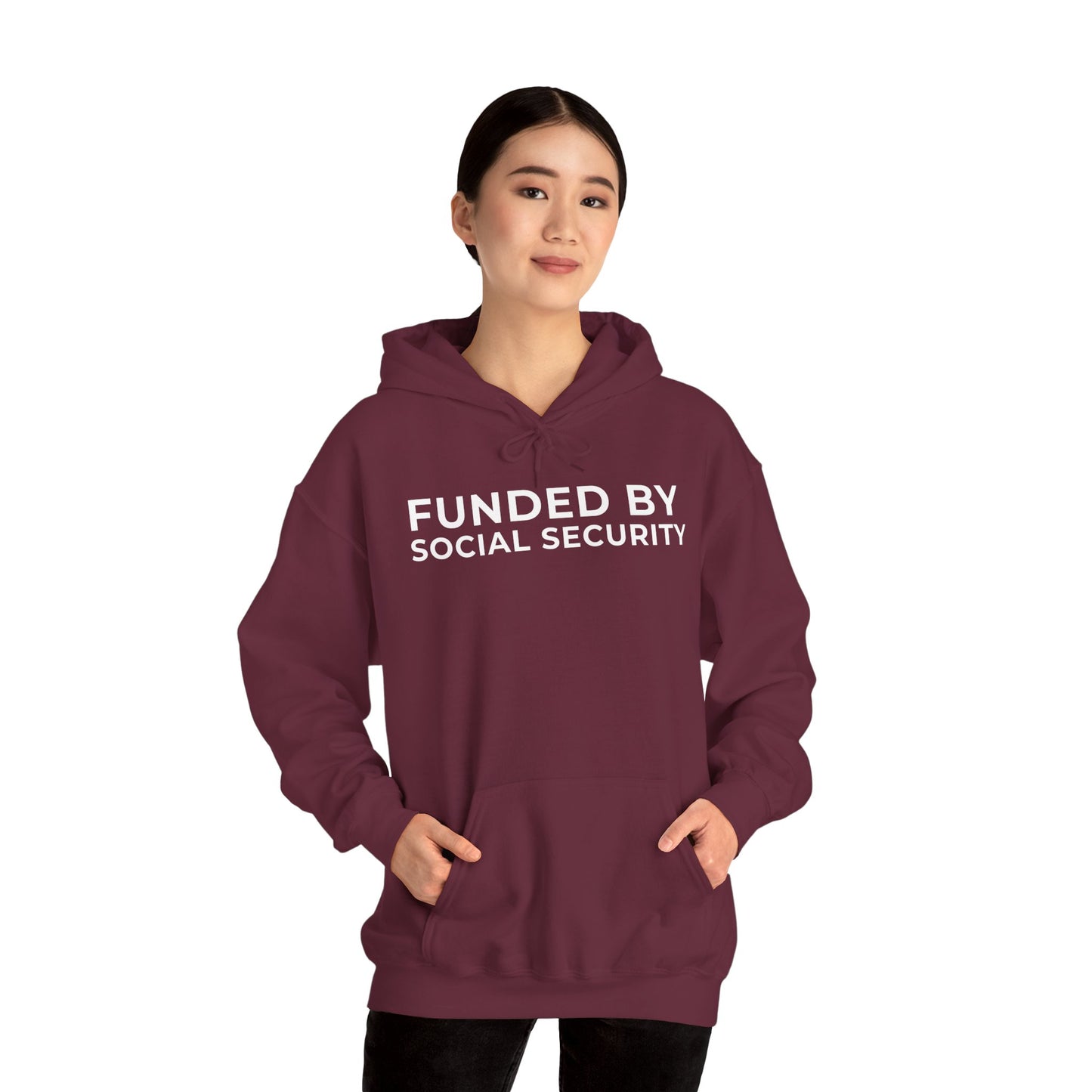 Funded by Social Security Unisex Hoodie