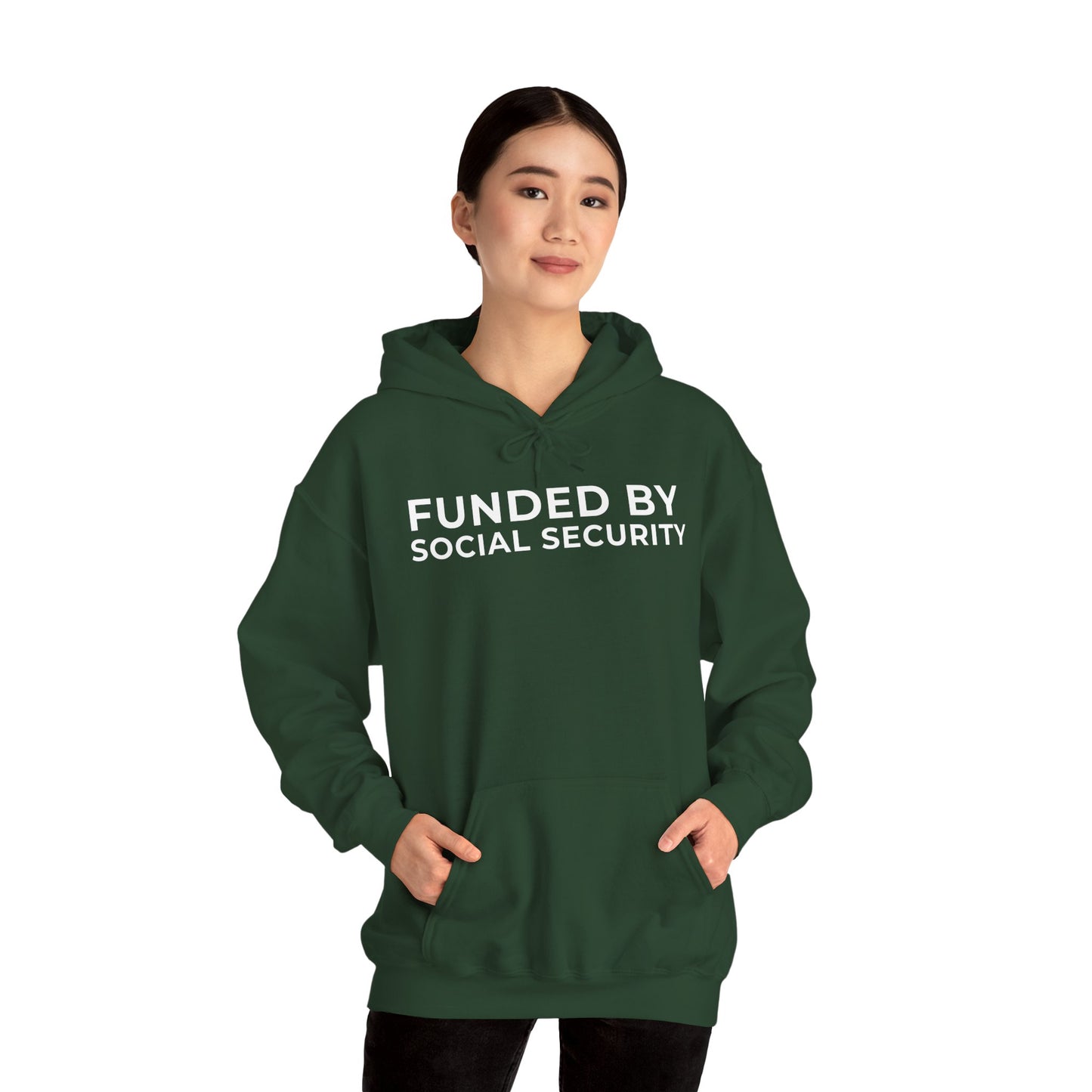 Funded by Social Security Unisex Hoodie