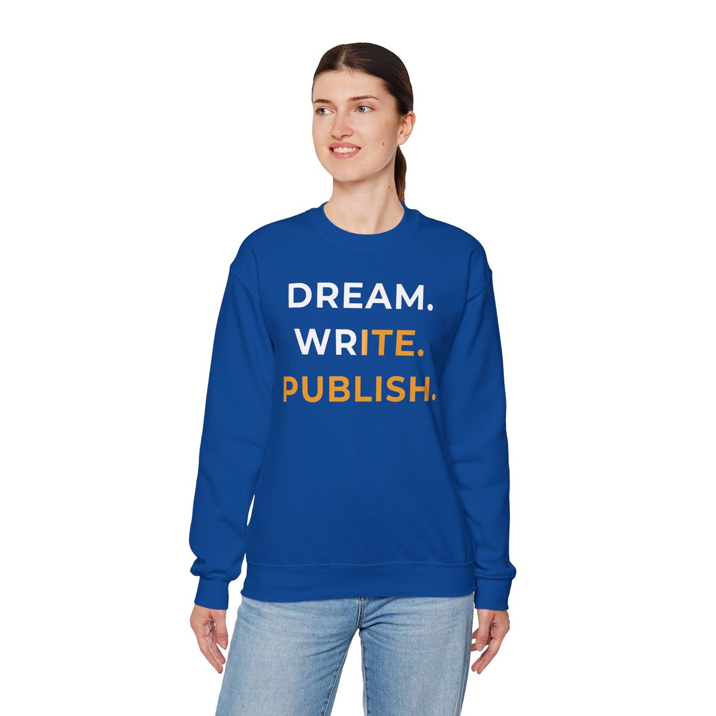 Dream Write Publish Unisex Crewneck Sweatshirt