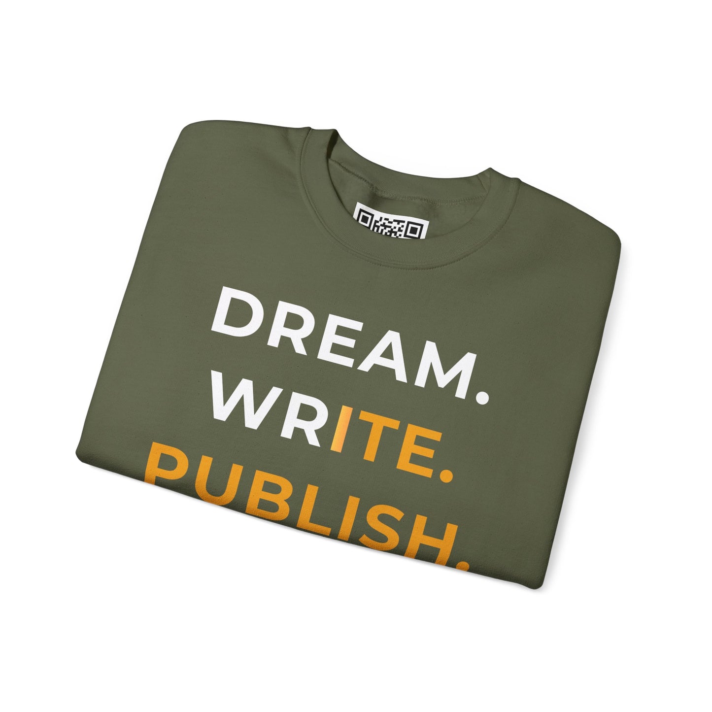 Dream Write Publish Unisex Crewneck Sweatshirt