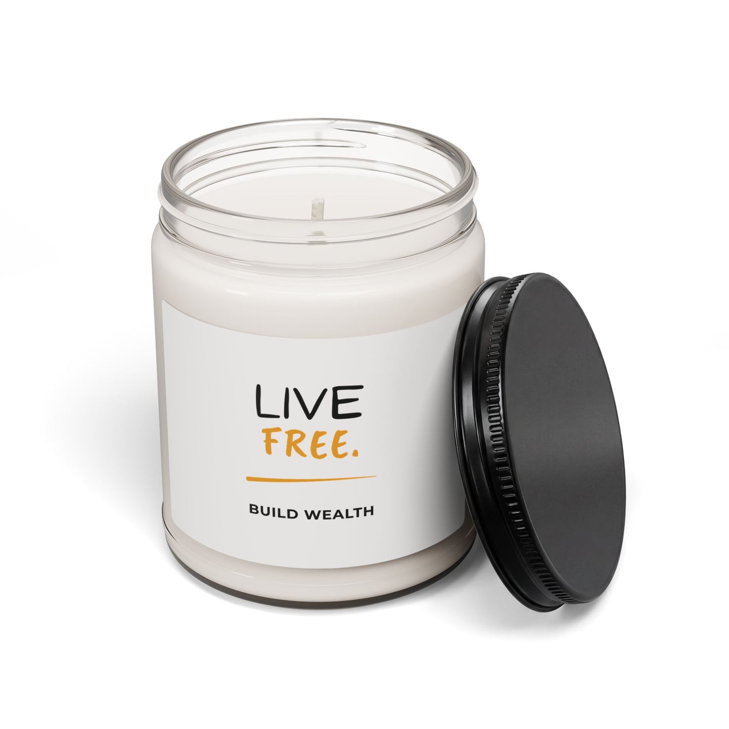 Live Free Scented Soy Candle, 9oz