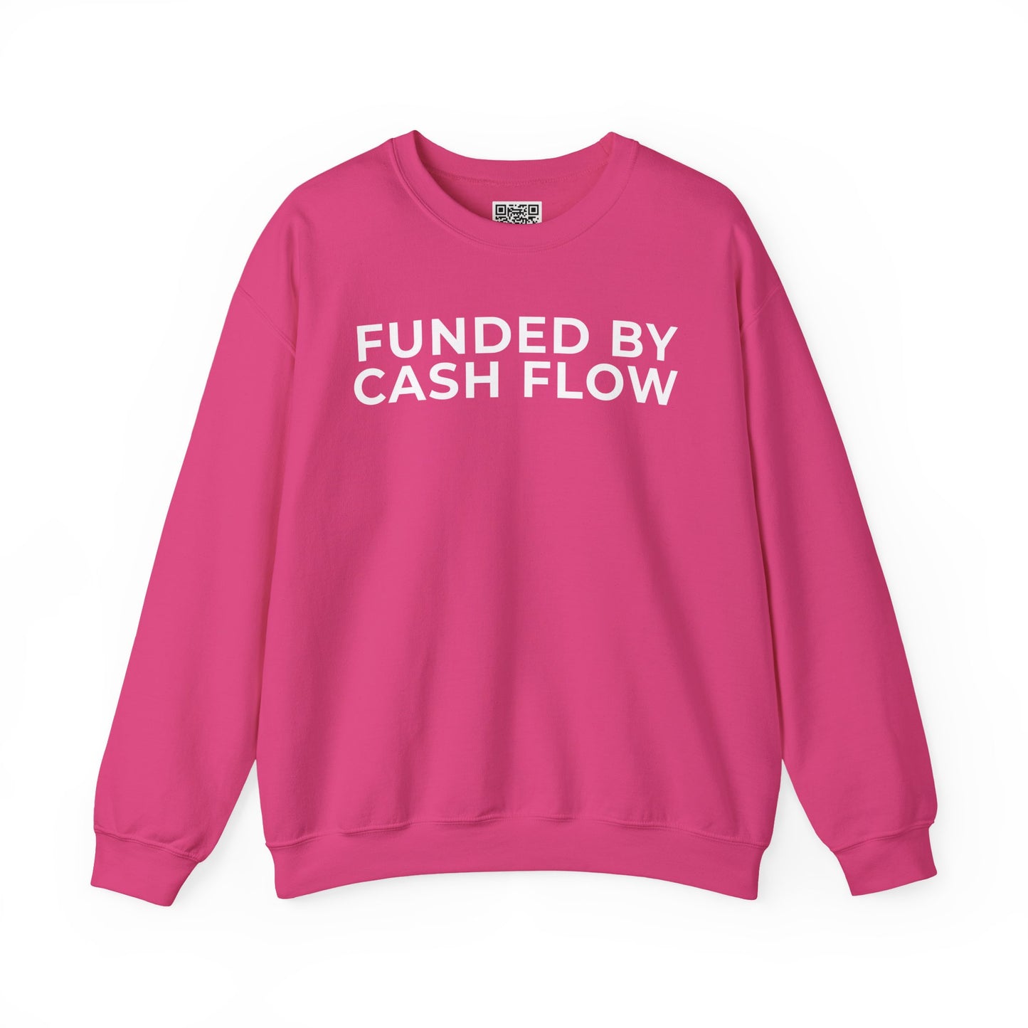 Funded by Cash Flow Unisex Crewneck Sweatshirt