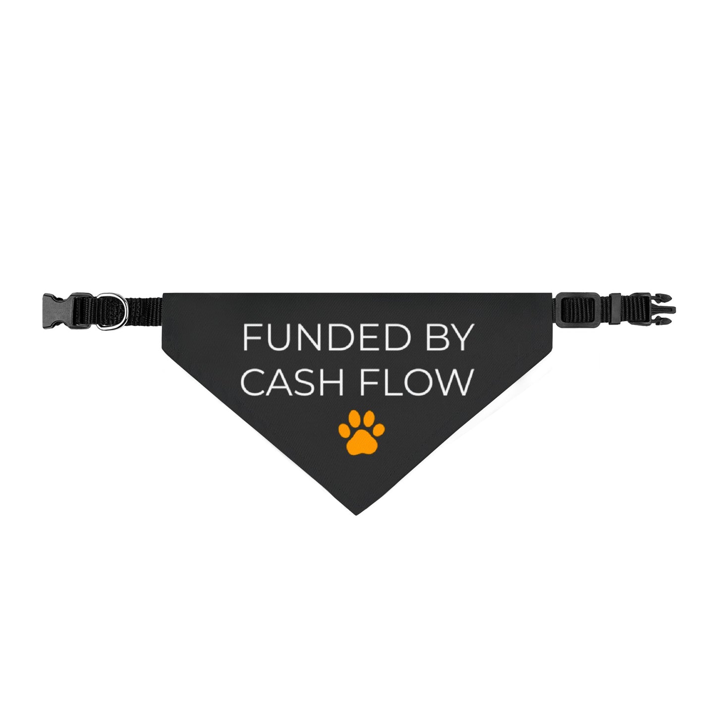 Funded by Cash Flow Clip-on Pet Bandana