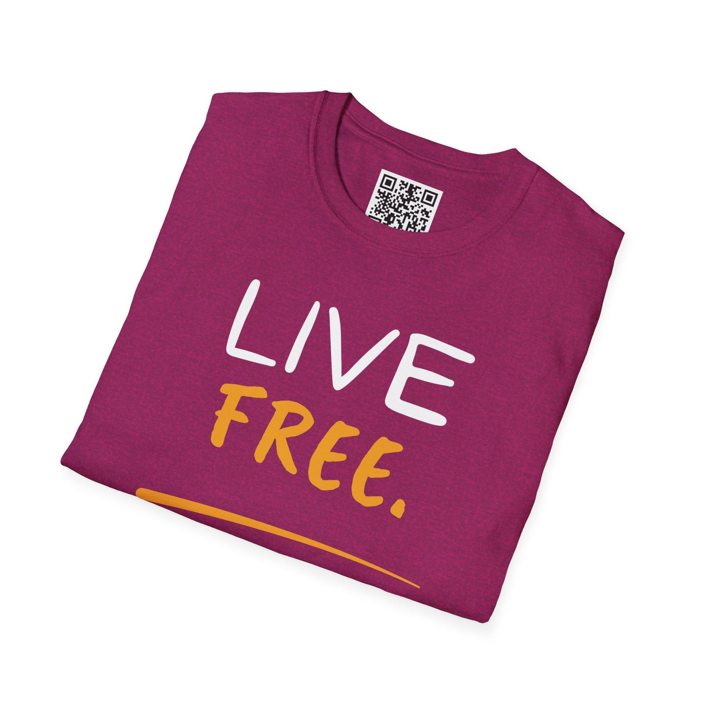 Live Free Build Wealth Unisex T-Shirt