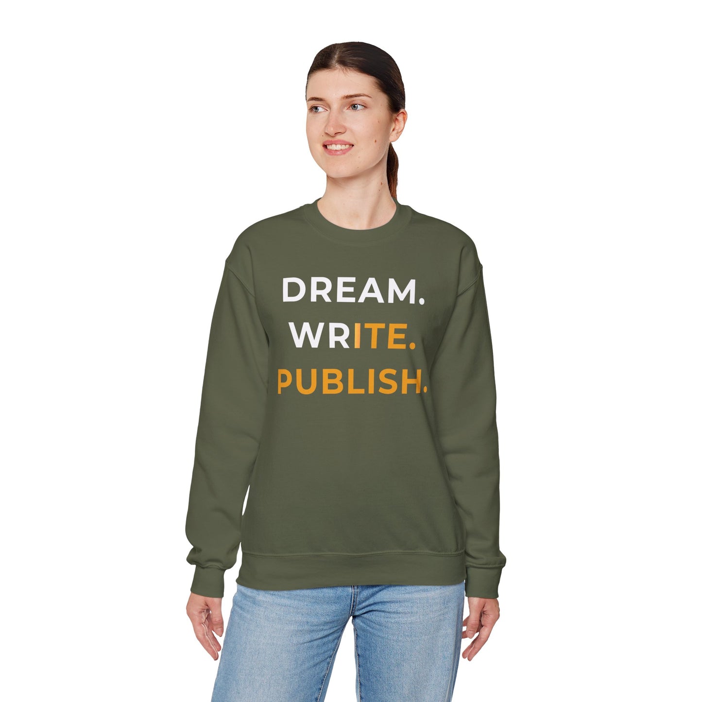 Dream Write Publish Unisex Crewneck Sweatshirt