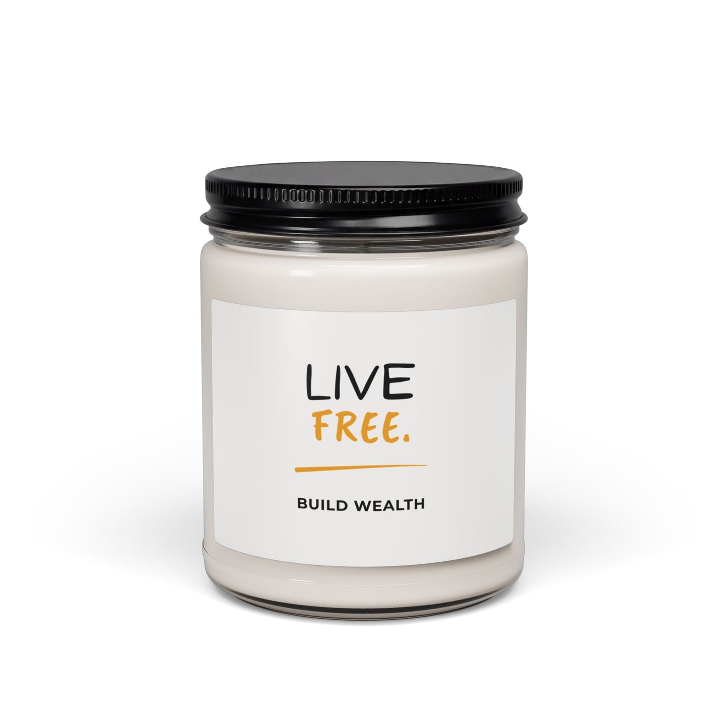 Live Free Scented Soy Candle, 9oz